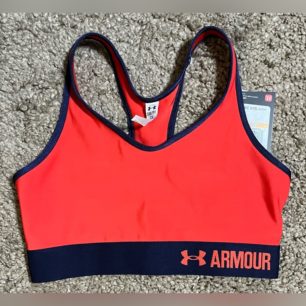 NWT Under Armour Sports Bra, Sz S
